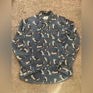 Ecko Unlimited Blue and White Patterned Shirt